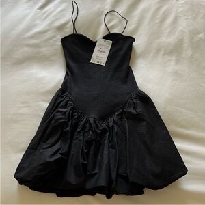 Bubble hem dress